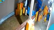 CCTV catches Ghanaian farmer stealing gallons of ‘Apio’ worth thousands of cedis