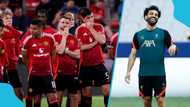 Mohamed Salah teases Man United fans after Europa League loss to Spurs