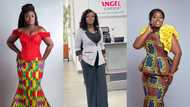 Stacy Amoateng laughs off rumours that she has been sacked from Angel; drops new photo with Dr Kwaku Oteng