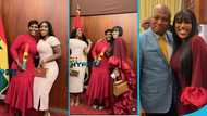 Fantana's mom beams with pride as she slays decently at her swearing-in as Deputy Minister for Transport