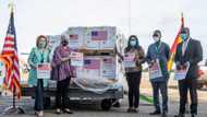 Ghana takes delivery of 1.3m COVID-19 vaccines donated by the United States