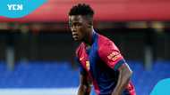 Barcelona announces major news on Ghanaian midfielder Abdul Aziz Issah