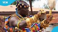 Otumfuo: Asantehene gets emotional, weeps at a public gathering