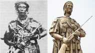 Famous "Yaa Asantewaa" picture reportedly a photo of an American student; real portrait pops up