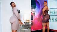 Old photos of Abena Korkor show her gargantuan transformations; fans react