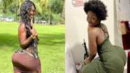 Abena Cilla: Young Ghanaian photogenic returns with 3 teasing photos; fans shout