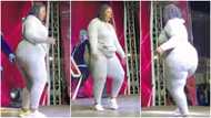 Fire dancer: Plus-size lady shows off hot dance moves on stage, leaves guests screaming in video