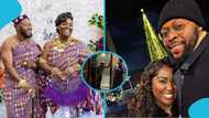 Ghanaian comedian Kalybos' wife melts hearts with special birthday surprise