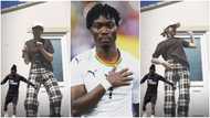 Christian Atsu's wife sparks huge debate as she dances happily in video