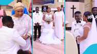 Samira Bawumia looks ethereal in a stylish gown at Prophet Emmanuel Worlasi's lavish wedding