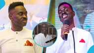 Yaw Sarpong recovering from his recent battle with stroke, performs with his band at a church event
