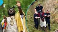 Ghanaian in UK arrested as his kingdom in Scotland forest is disbanded