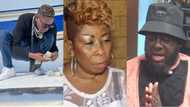 'Stop talking in public - Bulldog begs Shatta Wale's mom after she was evicted from her house
