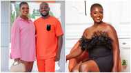 Ahuofe Patricia squashes beef with Nana Romeo as she posts beautiful photo with him on Instagram