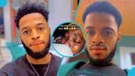 Ghanaian man confused as ex-wife, seeks forgiveness, asks for second chance, video of her crying breaks hearts