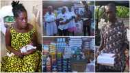 Visually impaired mom of triplets receives massive support and over GH¢10k with help of GH philanthropist