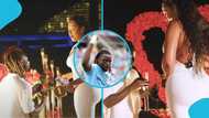 Jeremy Doku proposes to 29-year-old girlfriend in Dubai after visit to Ghana (Video)