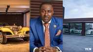 Rare photo of Osei Kwame Despite's handsome 1st son who manages his businesses pops up online
