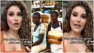 White lady laments in viral video as Ghanaian vendors charge her high amounts