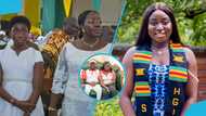 Otumfuo’s daughter, Afia Serwaa Kobi Ampem, looks all grown up as she bonds with her family