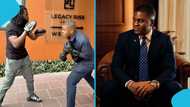 "He shaa rough": Sharaf Mahama's boxing skills sparks online buzz ahead of The Showdown