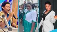 Odehyieba Priscilla jubilates after completing high school, joins mates for Jama session