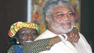 Beautiful romantic throwback photo of late JJ Rawlings and Nana Konadu proves death is wicked
