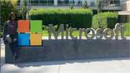 Ghanaian tech-brain who faced rejection celebrates 2 years at Microsoft, drops stunning photo