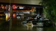 Heroic bus driver drives through powerful flash floods, video of insane act goes viral
