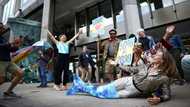 Activists protest over ship pollution at maritime meet