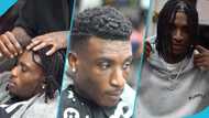 Mohammed Kudus gets invisible locs, barber shares process in a video: "The Stonebwoy influence"