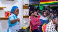 Failatu Abdul-Razak: Ghanaian lady begins cook-a-thon attempt, many throng venue to offer support