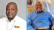 Ghanaian billionaire Ibrahim Mahama drives a bus to brother's inauguration ceremony
