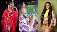 Actress Nana Ama McBrown Chills In Expensive Brabus G-Wagon; Fans Express Excitement