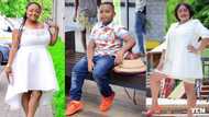 Kumawood actress Matilda Asare flaunts her all-grown son on his birthday (Photos)