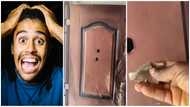 So sad: Reactions as Nigerian man shares video of the weird items he found in a security door he bought