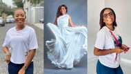 From UK with love: Wendy Laryea dazzles in new photos; fans react massively