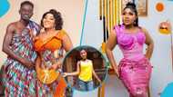 Maame Serwaa flaunts 7-year transformation, photos leave many in awe: "Money changes situations"