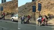 Good Samaritans from bible study rescue elderly couple from burning car
