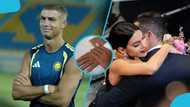 Ronaldo reacts as Al-Nassr teammates congratulate him on his marriage (Video)