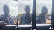 Ivorian policeman stuns Ghanaian travellers as he speaks fluent Twi like an Akan: video evokes joy