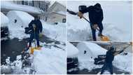 Man digs himself out of snow in America, complains of body ache, shares photos