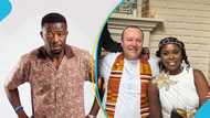 Kwaku Manu speaks about his ex-wife Naa Okailey, says he did not want to ran mad nor die in the marriage