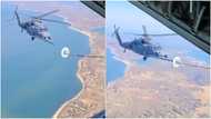 Video of Helicopter Refuelling in Midair Sparks Huge Reactions on social Media