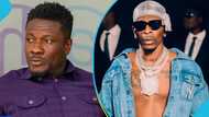 Asamoah Gyan gets emotional as he compares himself to Shatta Wale in a social media rant, Ghanaians react