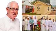 Father Campbell builds mosque for Muslim lepers to mark his 77th birthday anniversary