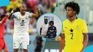 Andre Ayew shows support for Ibrahim Mahama's son after the teenager signed for a French club
