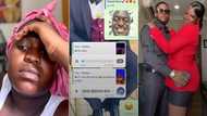 Young lady posts video of boyfriend without blocking mum on WhatsApp, she reacts with funny voice note