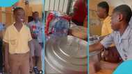Proud Ghanaian mother throws a party for son's teachers after he gets elected as school prefect