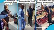 Ibrahim Mahama storms expensive boutique, shops for designer shoes